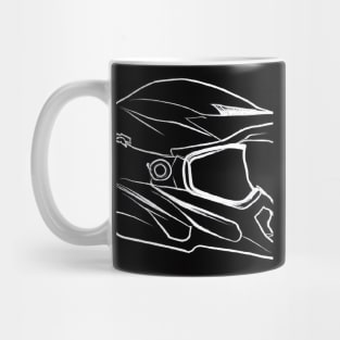 Motorcycle Helmet Mug